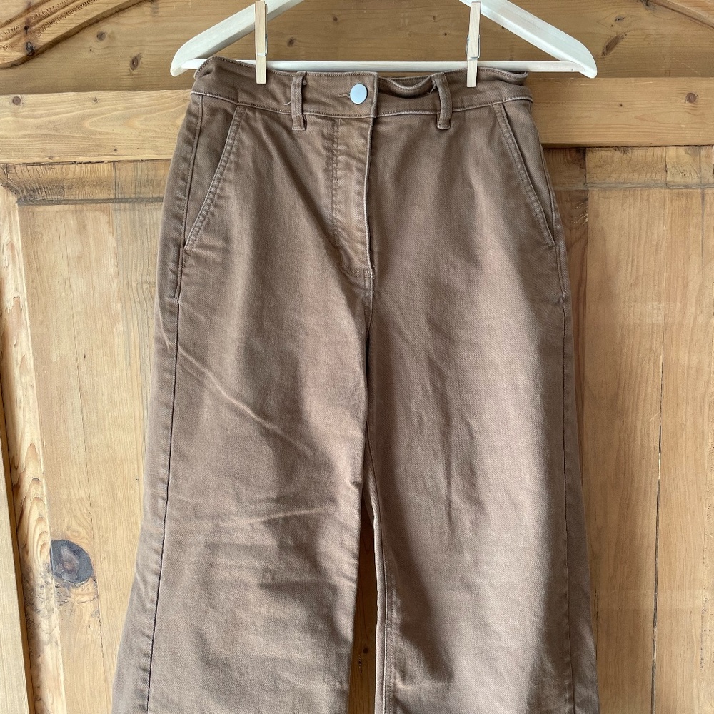 Everlane Wide Leg Crop Pants